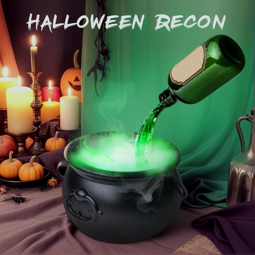 Morroween Floating Witch's Cauldron Diffuser - remote control feature