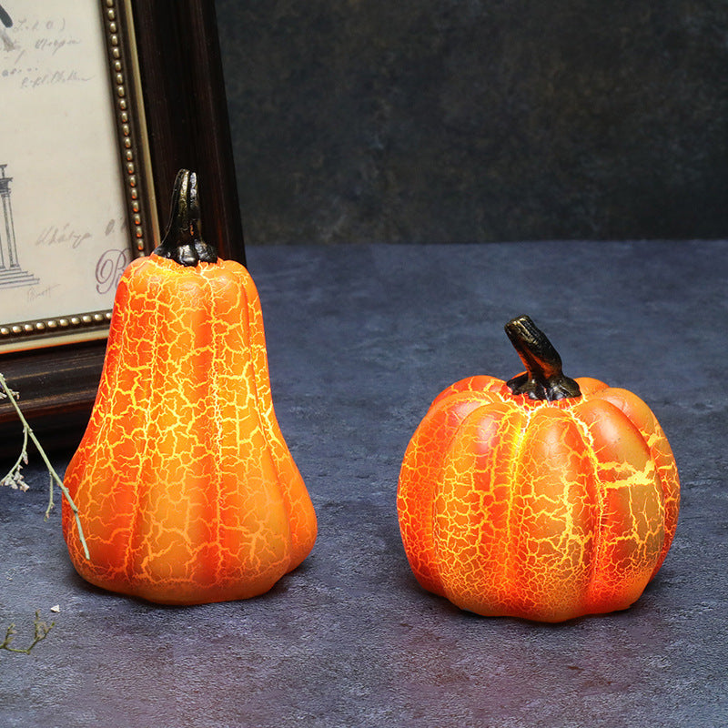 Morroween Luminous Pumpkin LED Lantern - Short size variant