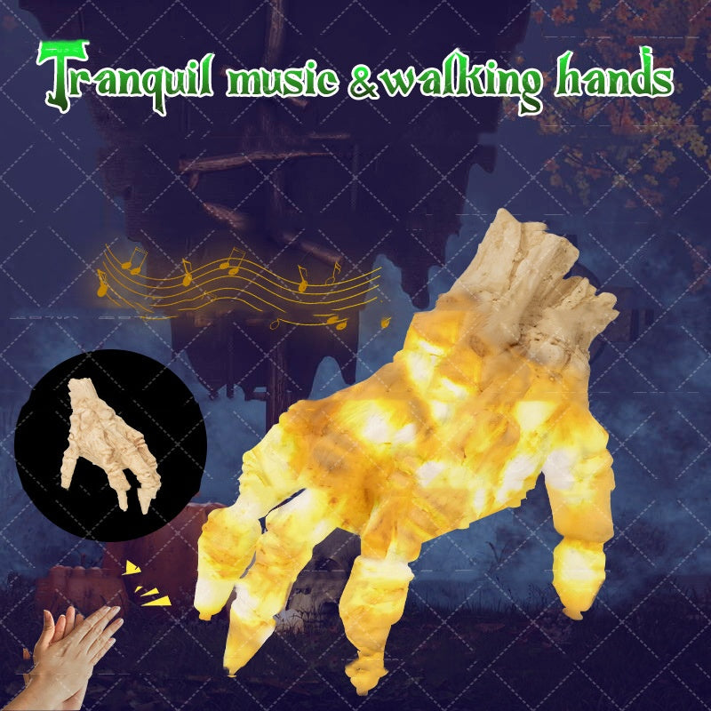 Morroween Crawling Zombie Hand - claw and finger detail