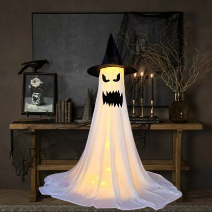 Morroween Spooky Ghost Yard Stake - Cute Pet Ghost design
