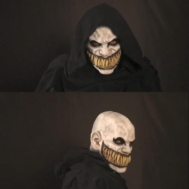 Morroween Horror Balaclava Mask - Photo Color variant