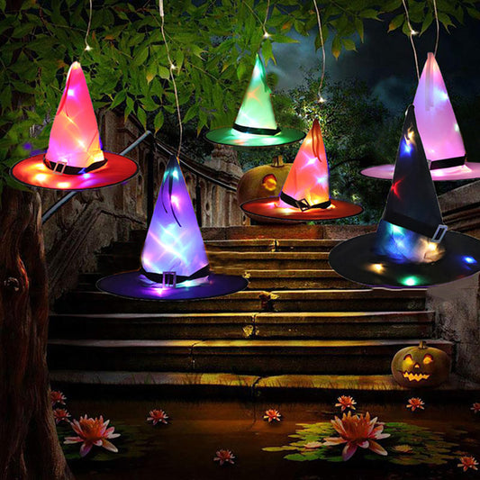 Witch Hat LED Ornament Lights