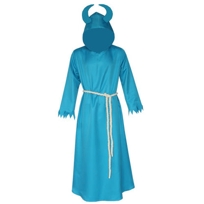 Morroween Devil Wizard Cloak - back view with hood up