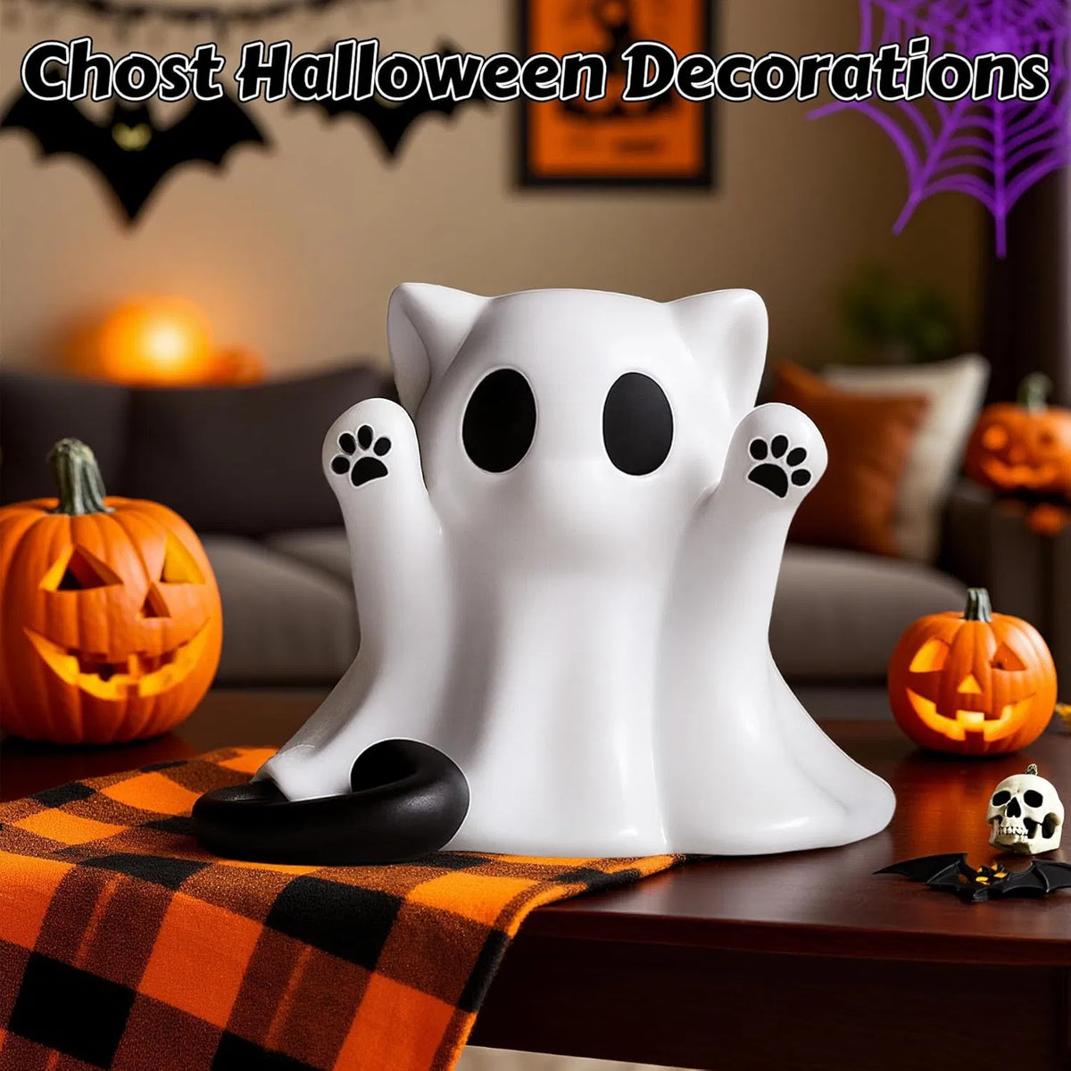 Resin Ghost Statue Figurine