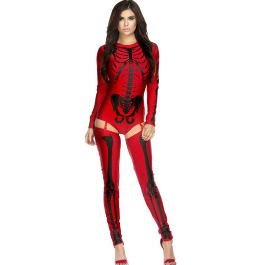 Skull Zombie Uniform Costume