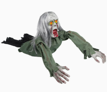 Morroween Crawling Ghost Prank Toy - crawling motion detail