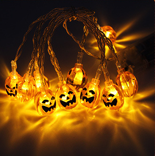 Pumpkin LED Lantern String Lights