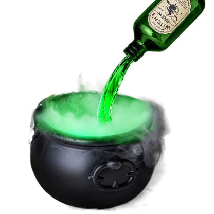 Morroween Floating Witch's Cauldron Diffuser - detail view of mist effect