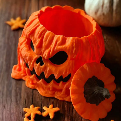 Morroween Melting Pumpkin Candy Bowl - size reference