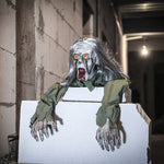 Morroween Motion-Activated Animatronic Crawling Ghost