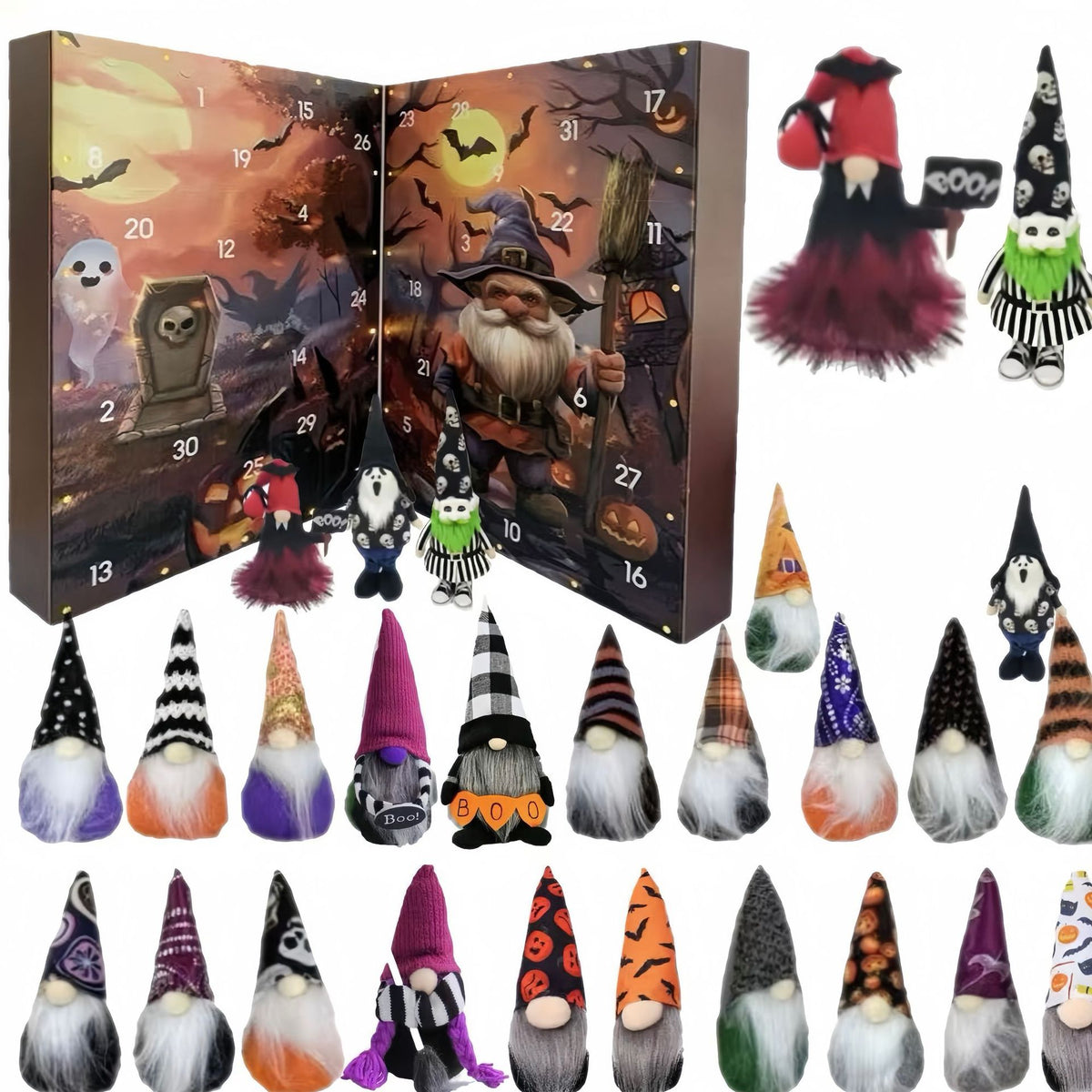 Morroween Doomsday Countdown Blind Box - Halloween advent calendar decoration
