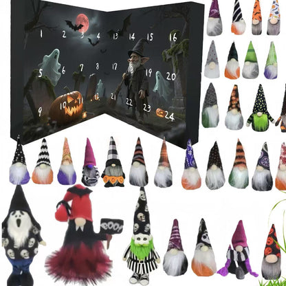 Morroween Doomsday Countdown Blind Box - figures displayed on a shelf