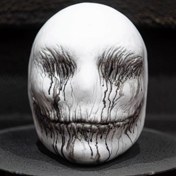 Morroween Ghost Latex Mask - texture close-up