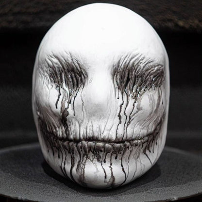 Morroween Ghost Latex Mask - texture close-up