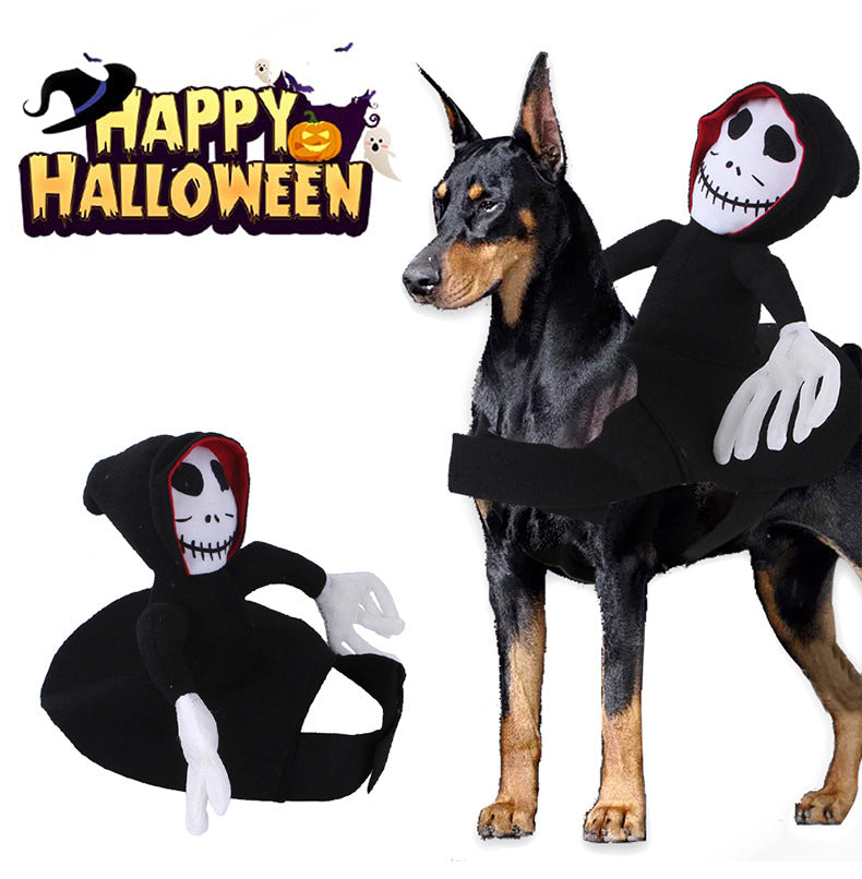Spider & Pumpkin Pet Costume Vest