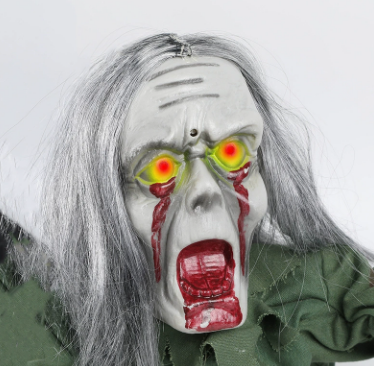 Morroween Crawling Ghost Prank Toy - Crawling Ghost with Hair variant