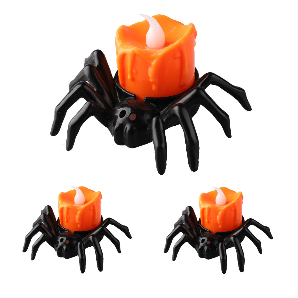 Morroween Spider Candlestick Ornament - Spider Lamp variant