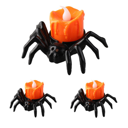 Morroween Spider Candlestick Ornament - Spider Lamp variant