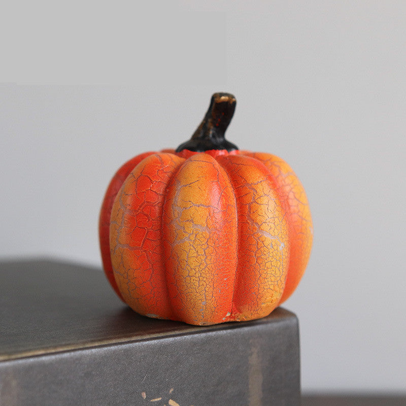 Morroween Luminous Pumpkin LED Lantern - top view of pumpkin stem