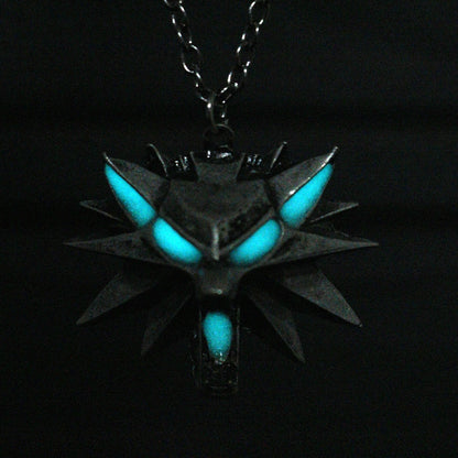 Morroween Glow-in-the-Dark Pendant Necklace - Style 3 design